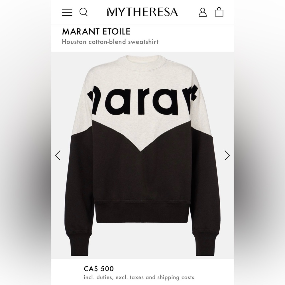 Isabel Marant Houston sweatshirt